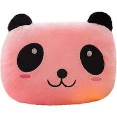 HKHBJS Glowing Panda Pillow Plush Toy Giant Panda Doll Colorful Luminous Panda Pillow plush Pillowspink