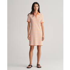 Gant L Dresses Gant Women Striped Shield Piqué Polo Dress