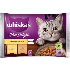Whiskas Husdjur Whiskas Pure Delights Fågelrissoles 4x85g