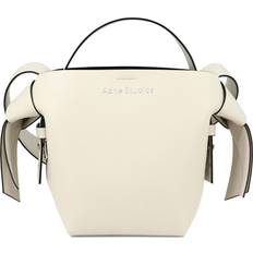 Acne Studios Tasker Acne Studios Mini Musubi Uld Skuldertaske Uld - Hvid