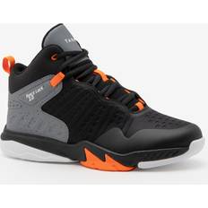 Tarmak Kinder Basketball Schuhe hoch SS500 schwarz/orange EINHEITSFARBE