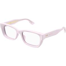 Gucci Women Glasses & Reading Glasses Gucci GG1533OA Asian Fit 004 Women’s Pink Size Free Lenses HSA/FSA Insurance Blue Light Block Available