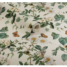 Arthouse Beige Wallpapers Arthouse Arthouse Bumblebee Trail Cream Wallpaper