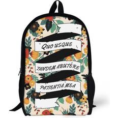 Florals Backpacks BearLad Backpacks Cicero Orations Floral 17inch School Bag