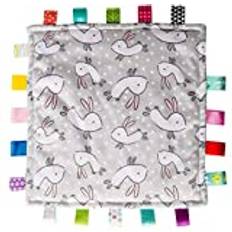 Mary Meyer Taggies Mary Meyer Original Blanket, Comfy Bunnies, Baby, 30.5 x 30.5 cm