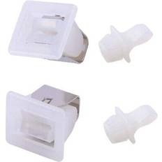 White Goods Accessories Sodial 4 stück passend für 306436 279570 trockner tür verriegelungs kit, passend füx8 Weiß Regulär