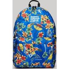 Superdry Taschen Superdry Damen Montana Rucksack mit Print Blau Größe: 1Größe Blau 1SIZE