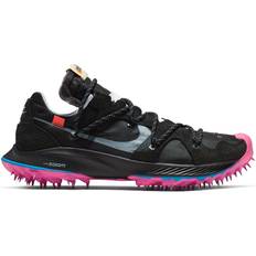 NIKE Nylon Running Shoes NIKE Off-White x Air Zoom Terra Kiger 5 W - Black/Metallic Silver/White/Pink Blast