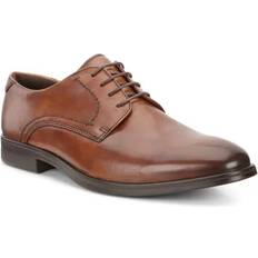 ecco Derbies Cuir Pour Homme - Marron