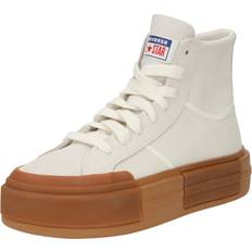 Converse Cruise Cremehvide sneakers med gummisål