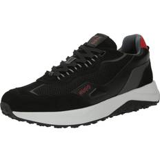 HUGO Sneaker 'Kane' grau rot schwarz