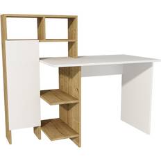 Orange Writing Desks Destina Home Computer with Sapphire Oak Writing Desk