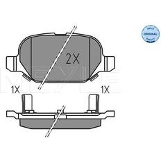 Fordonsdelar Meyle Bromsbeläggssats Skivbroms 025 254 1014