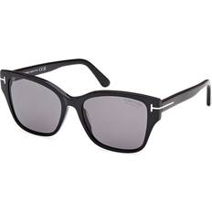 Tom Ford Polarized Sunglasses Tom Ford Elsa Butterfly Sunglasses - Black/Gray Polarized
