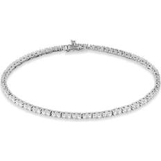 Gioielli Stroili Bracciale Tennis Silver Elegance Argento Rodiato Cubic Zirconia Bianco