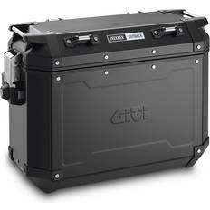 Givi Trekker Outback Seitenkoffer-Satz Alu schwarz