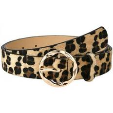 Leopard - Women Belts Fantadool Women wide belt European and American fashion snake print leopard print jeans irregular round buckle belt women cow pattern