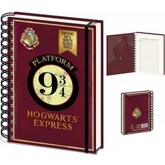 Red Notepads Harry Potter Platform 9 3/4 A5