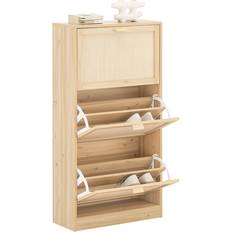 SoBuy FSR159-N 3 Flip-Drawers Shoe Cabinet Shoe Rack