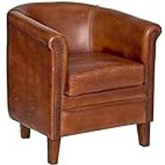 Marron Fauteuils Atmosphera Valam 74 cm Marron Fauteuil