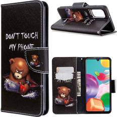Samsung Bear and Warnings Wonderland Case for Galaxy A41