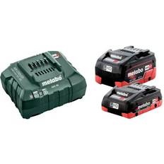 Metabo Batterisæt 1x LiHD batteri 18V/4,0 Ah 1x LiHD batteri 18V/5,5 Ah Oplader ASC 55