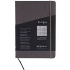 Gray Notepads Fabriano EcoQua Plus A5 Graph Stitch-Bound