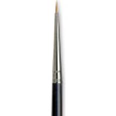 Rosso Accessori per la pittura Da Vinci Maestro Kolinsky Brush Restauro Retouch, Short Handle, Size 3/0