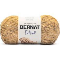 Yarn & Needlework Supplies Spinrite Amber Fleck Bernat Felted Yarn