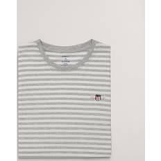 Gant Pyjamat Gant Shield Stripe Pajama T-shirt - Harmaa