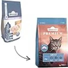 Dehner Premium kattmat, torrfoder, vuxen, öring, 2