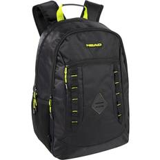 Head Utility Double Section Backpack With 17" Laptop Pocket, Black