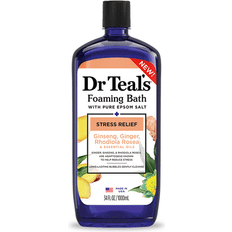 Calming Bath Salts Dr Teal's s Stress Relief Foaming Bath with Adaptogens & Essential Oil Blend