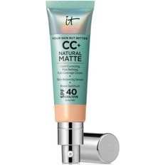 Foundation with spf IT Cosmetics Cc Cream Matte Foundation Spf 40 Light Medium