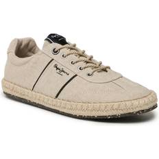 Beige - Herren Espadrilles Pepe Jeans Espadrilles Tourist Vegas Linen PMS10310 Beige