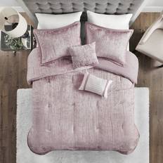 Madison Park Reagan Bedspread Pink (228.6x228.6cm)