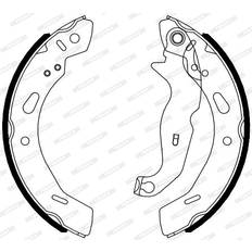 Remsystemen FERODO Remschoenen Set FSB4080 200 32 Ford Fiesta 6