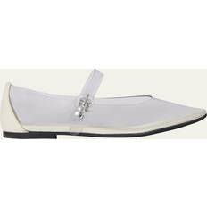 Laced Ballerinas The Row Boheme Clear Mary Jane Ballerina Flats