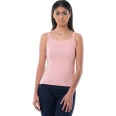 Lee Tank Tops Lee Women's Slim-fit Thin Strap Tank, Coral Blush, 2X