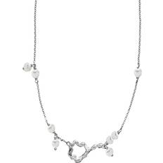 Dame - Nikkelfri Halskæder Sistie Lærke Bentsen Necklace - Silver/Pearls