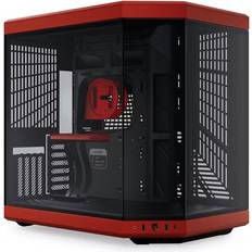 Hyte Y70 CS-HYTE-Y70-BW Dual Chamber ATX Case with PCIe 4.0 Express Riser Cable - White/Black