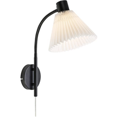 Tyg Väggarmaturer Markslöjd Mira Vägglampa Svart Väggarmatur