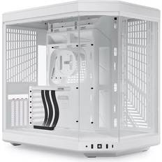 Hyte Y70 CS-HYTE-Y70-B Dual Chamber ATX Case with PCIe 4.0 Express Riser Cable - Black