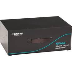 Black Box KVM Switch 3x DVI-D DL Audio USB 2.0 4-Port