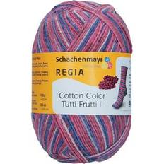 Schachenmayr Sockenwolle Regia Cotton Tutti Frutti Color, 4-fädig von Grapes Color, aus Baumwolle