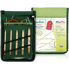 Knitpro BAMBOO Udskiftelige Rundpindesæt BEGYNDER