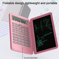 Calculators Tlily Scientific Calculators, 12-Digit LCD Display with Erasable Writing Tablet Foldable School Meeting and Study A