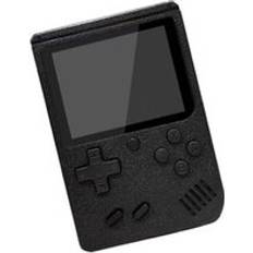 Game Consoles J&Y Portable Game Console with 400 Retro Games Two person version Black