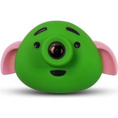 Digital Cameras Dsport Cartoon Pig 0.3 Mega Pixel Dual-Camera 1.8 inch Screen Digital Camera for ChildrenGreen