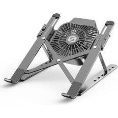 ChaoChuang Foldable Laptop Tablet Stand With Cooling Fan Heat Dissipation